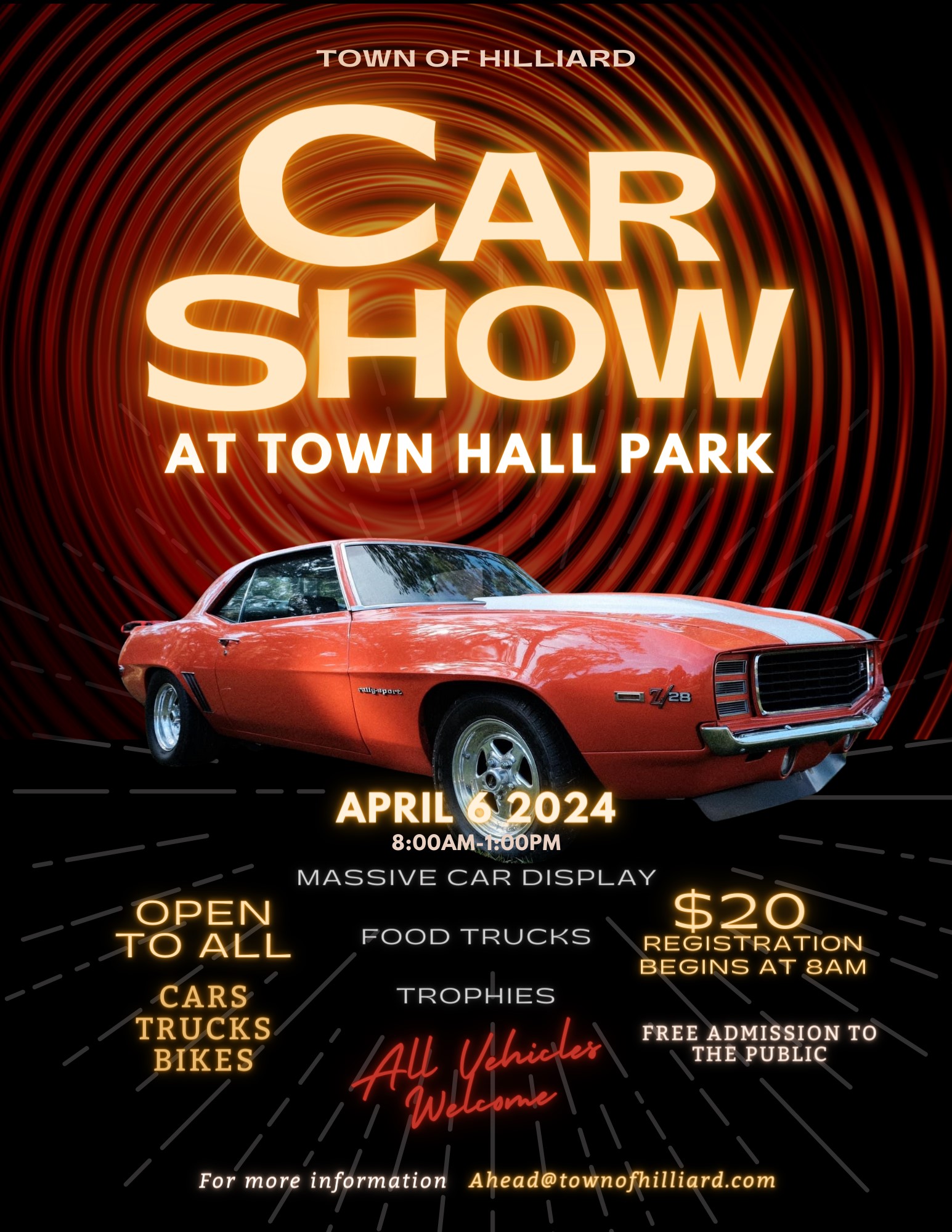 Town of Hilliard Annual Car Show | Hilliard Florida