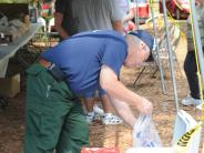 Friends and Family at the Town Clean Up