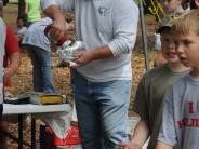 Friends and Family at the Town Clean Up