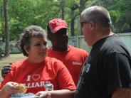 Friends and Family at the Town Clean Up