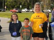 Family and Friends Gathered Around for the Town Clean Up