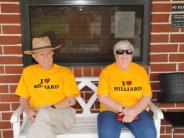 Family and Friends Gathered Around for the Town Clean Up