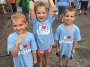 Friends and Family Gather Around for the Town Clean Up