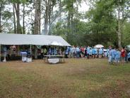 Friends and Family Gather Around for the Town Clean Up