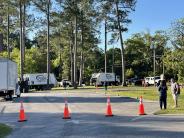 Friends and Family Gather Around for the Town Clean Up