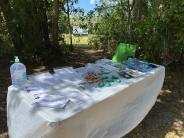 Friends and Family Gather Around for the Town Clean Up