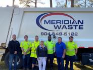 Friends and Family Gather Around for the Town Clean Up